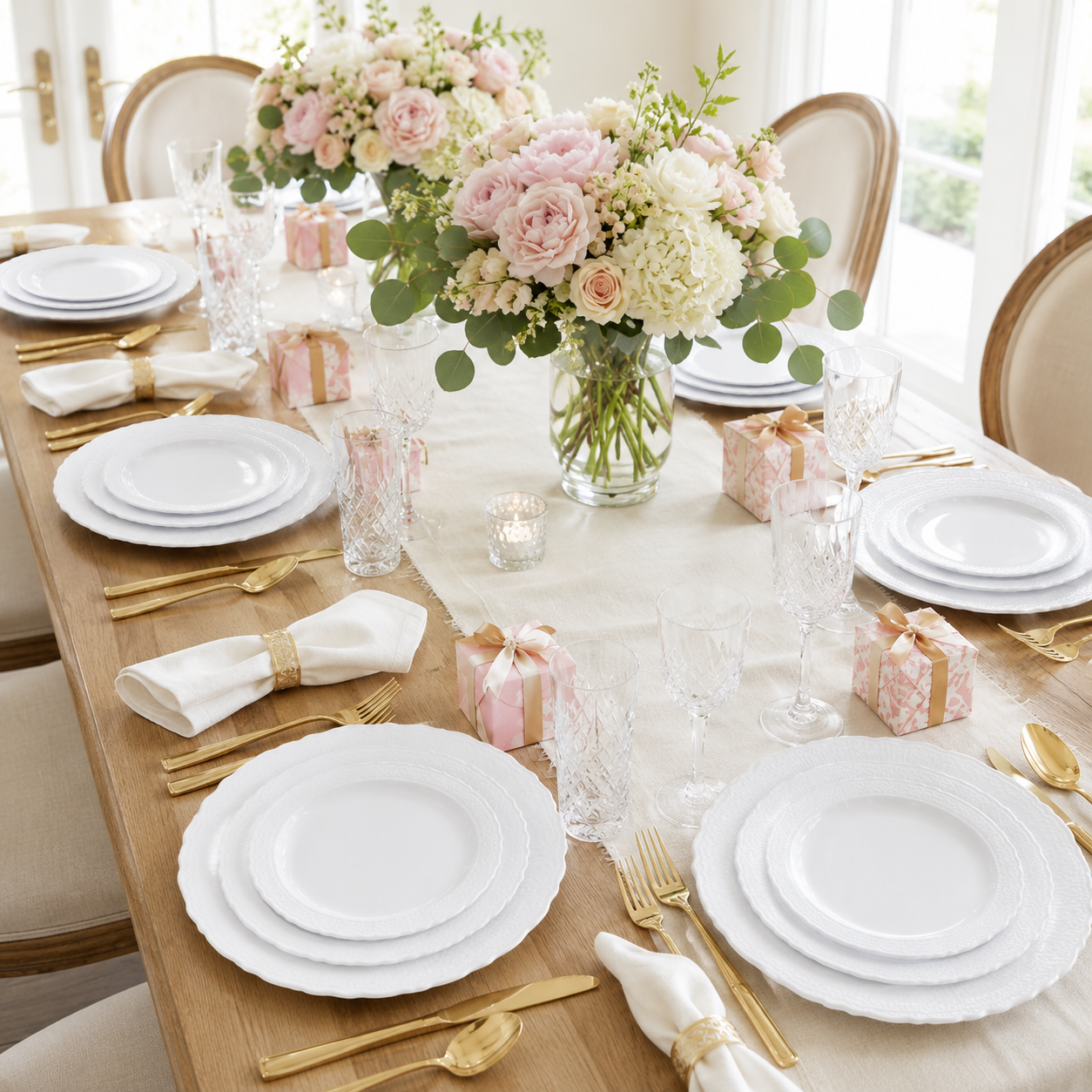 Bulk Dinner Plates for Wedding