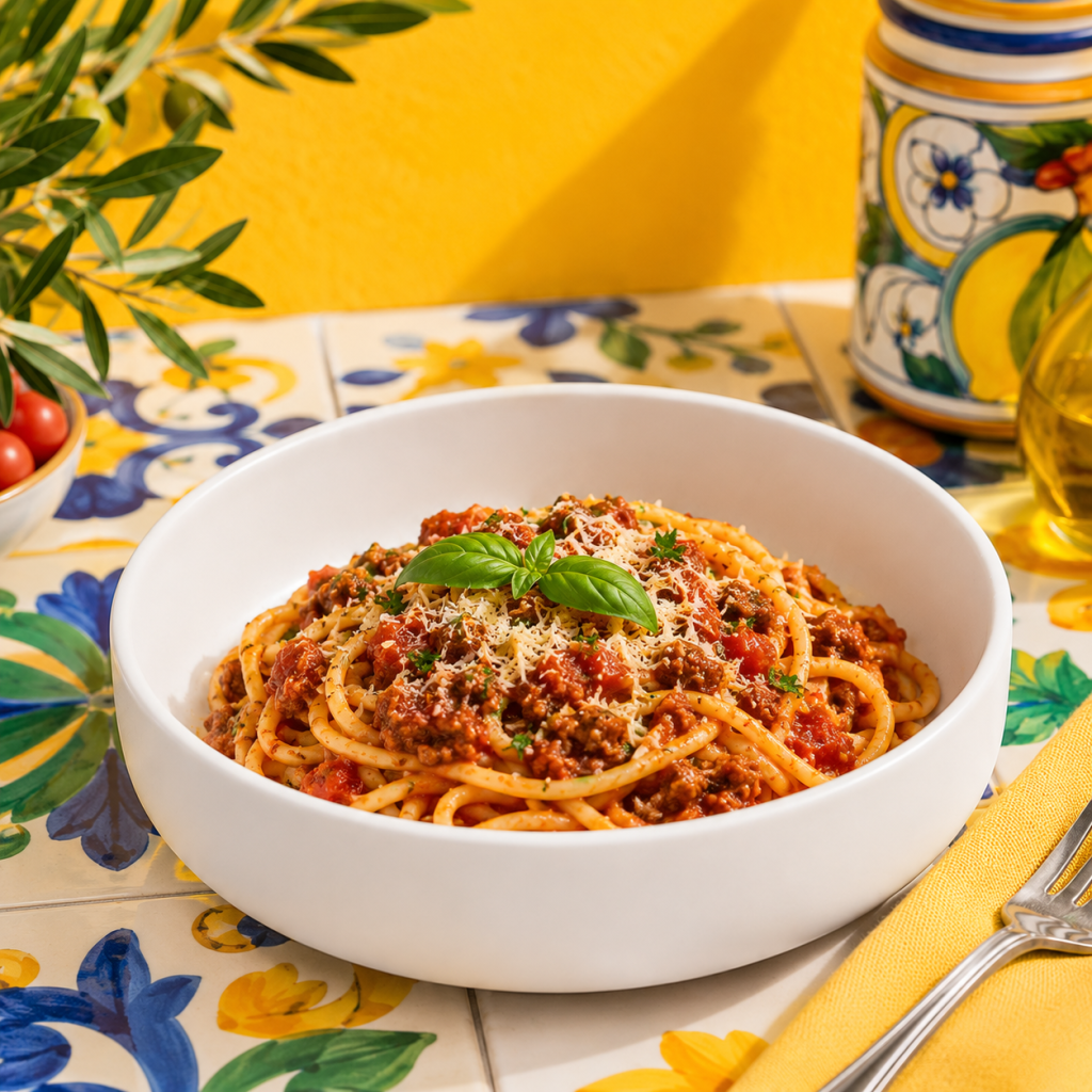 White Pasta Bowl