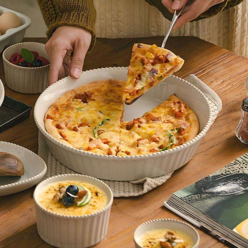Ceramic Deep Dish Pie Plate