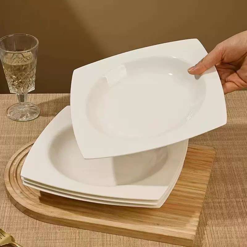 Deep Square Dinner Plates