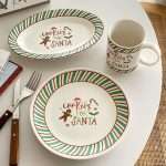 Christmas Cookie Plate for Santa