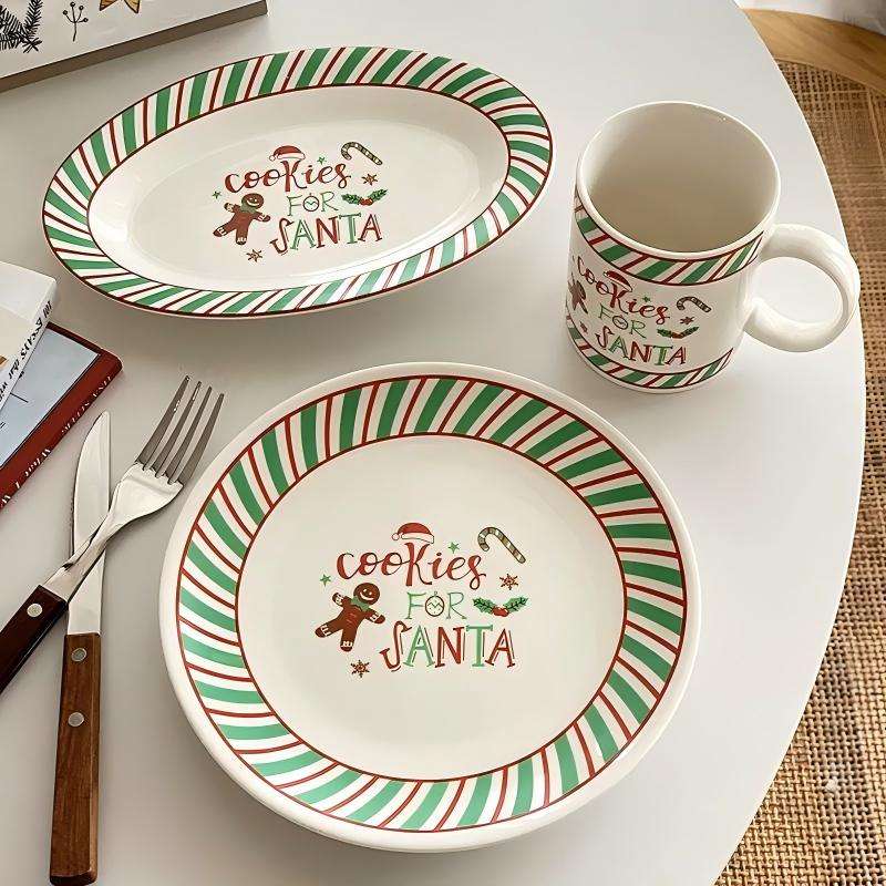 Christmas Cookie Plate for Santa