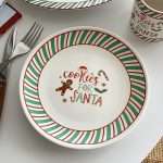 Christmas Cookie Plate for Santa