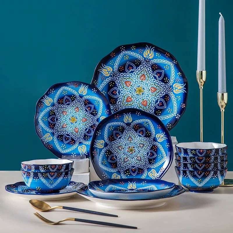 Turkish Ceramic Plate Set