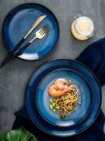 Navy Blue Ceramic Plates
