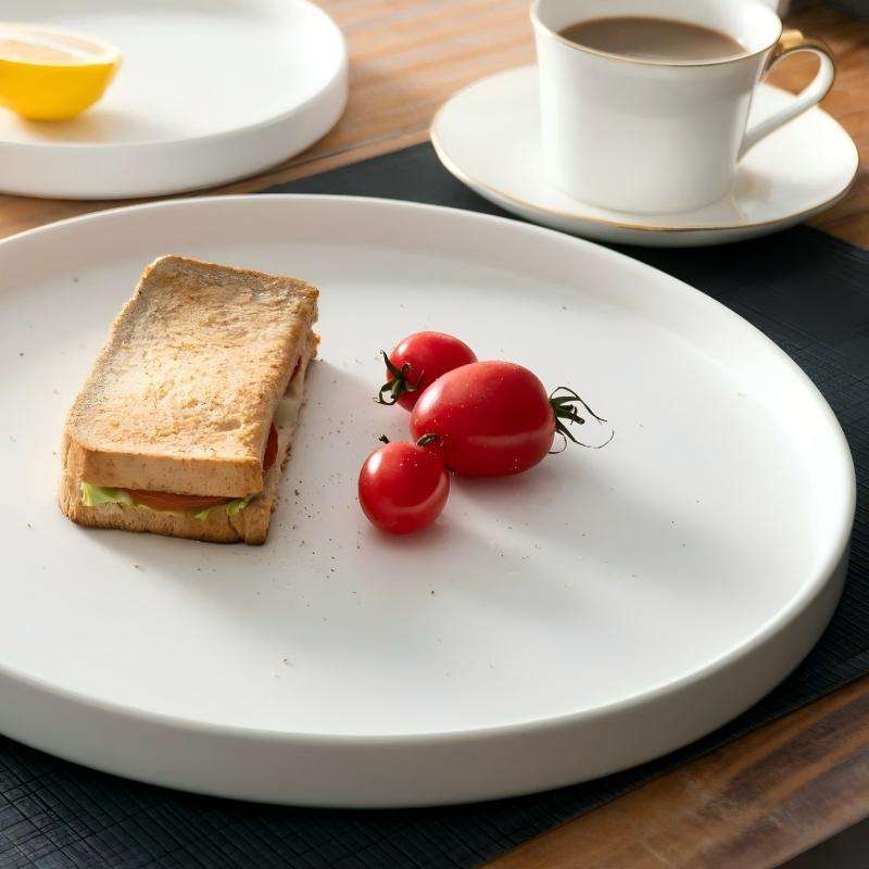 Premium Ceramic White Side Plates