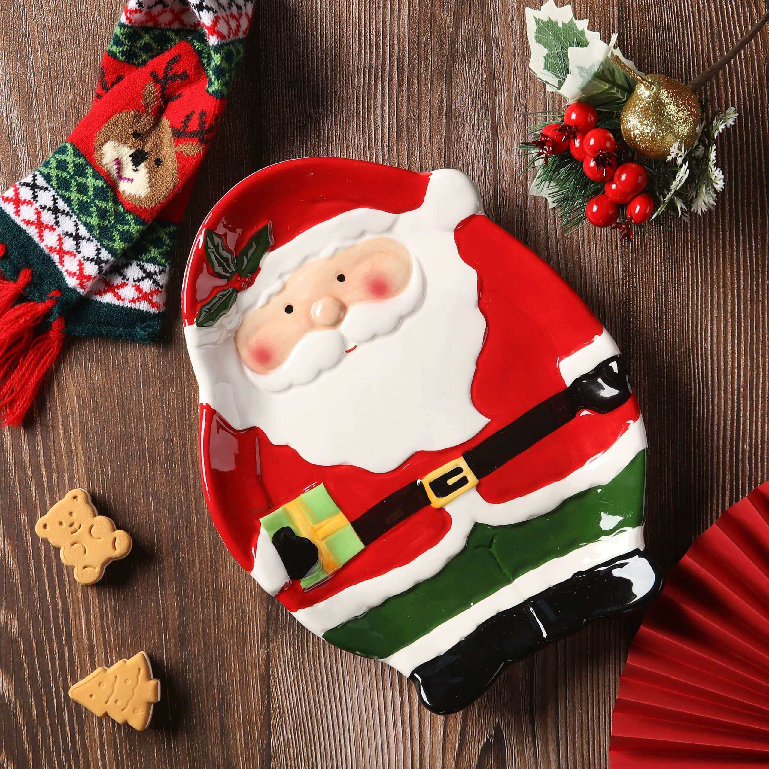Christmas Tree Shaped Plates