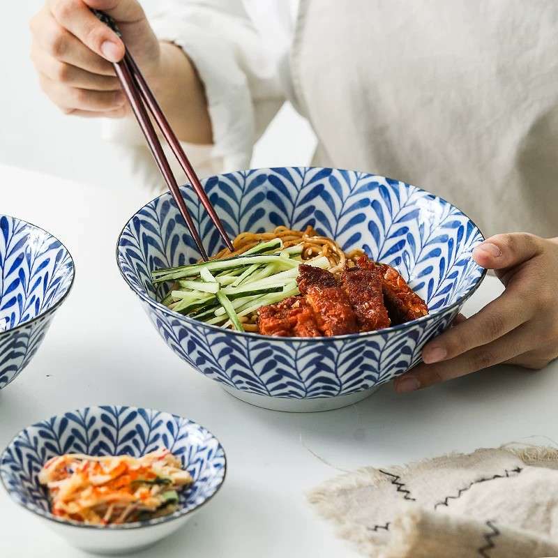 Ceramic Ramen Bowl Set