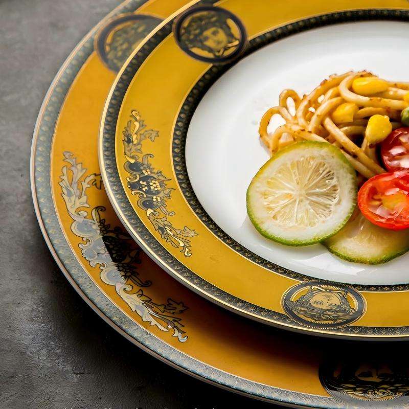 Luxury Bone China Plates Collection