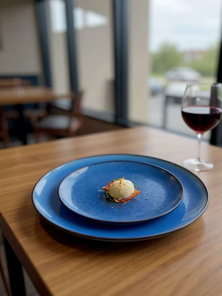 Royal Blue Ceramic Plates