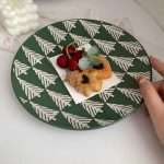 Christmas Tree Plates