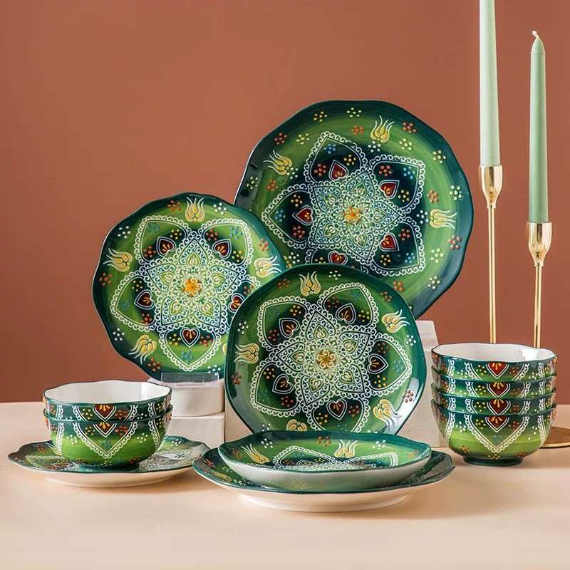 Turkish Ceramic Plate Set