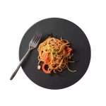 Black Serving Plates