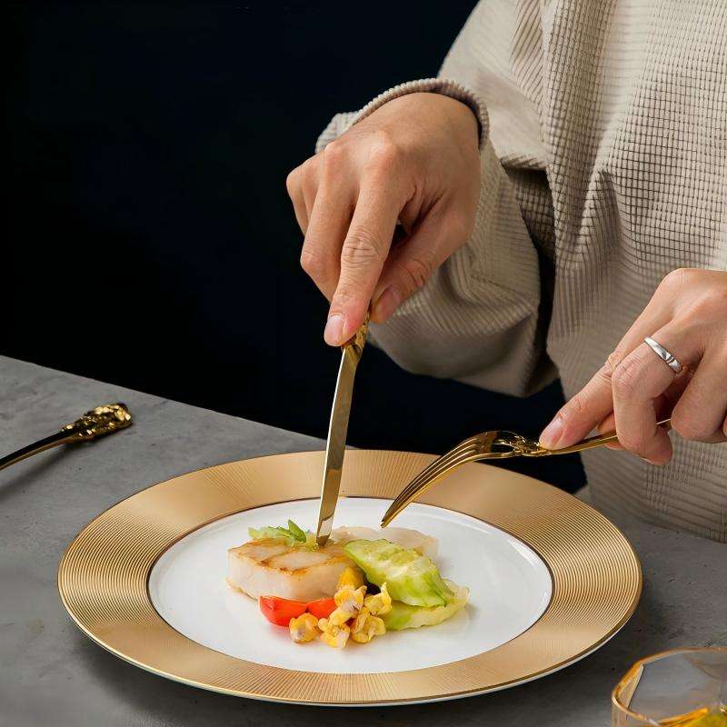 Gold Plates for Wedding