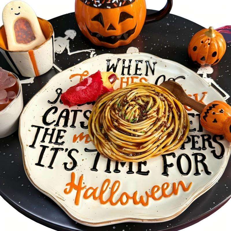Halloween Party Plates