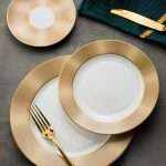Gold Plates for Wedding